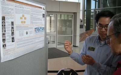 Explaining the poster